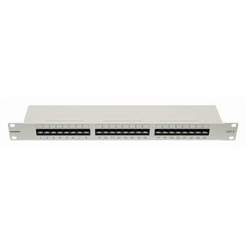 PATCHPANEL 19" 24P for keystone Cat6