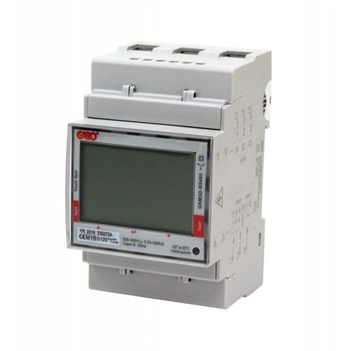 Måler kWh 3-FAS IT 230V 65A GNM3D/RS485 Modbus digitalllll m/pulsutgang
