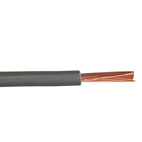 RQ 70°C 750V 6,0mm2 H07 Z-K GRÅ Halogenfri Elis Elektro