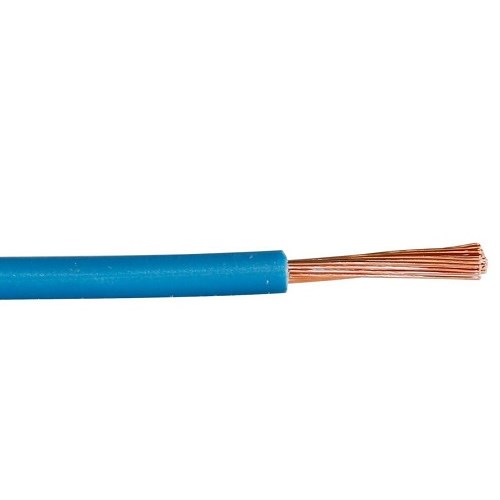 RQ 70°C 750V 6,0mm2 H07 Z-K Lysblå Halogenfri Elis Elektro
