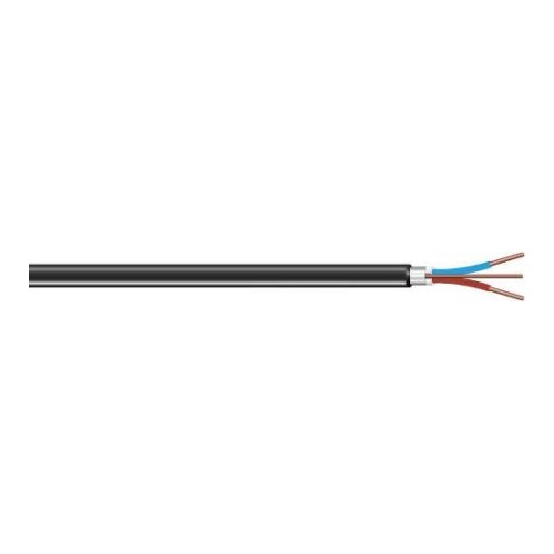 PR 2X1,5/1,5MM2 SORT B 50M