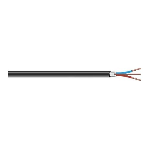 PR 2X2,5/2,5MM2 SORT B 50M