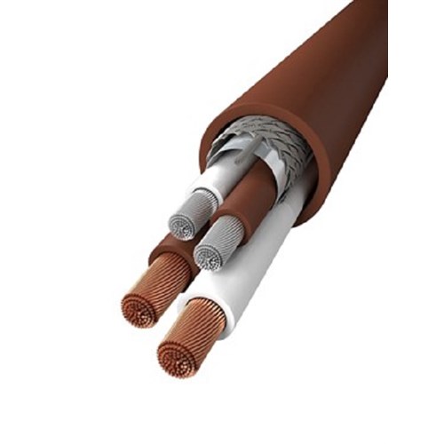 Scanflex®HB Hybrid kabel 2x1,5+(1x2x0,34)mm2 CTS Brun