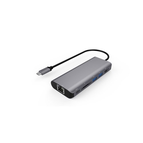 LinkIT USB C Dock m/ HDMI, LAN og 2xUSB