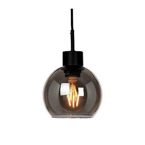 TAKPENDEL MARCO M/GLASS SVART MS BELYSNING