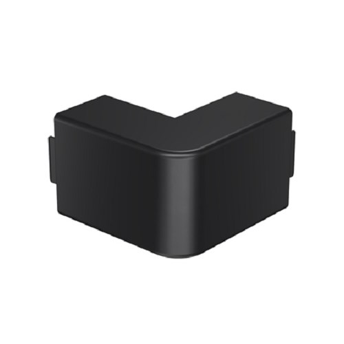 FLATVINKEL FOR KANAL WDK 40/60 SORT WDK HF40060SW OBO