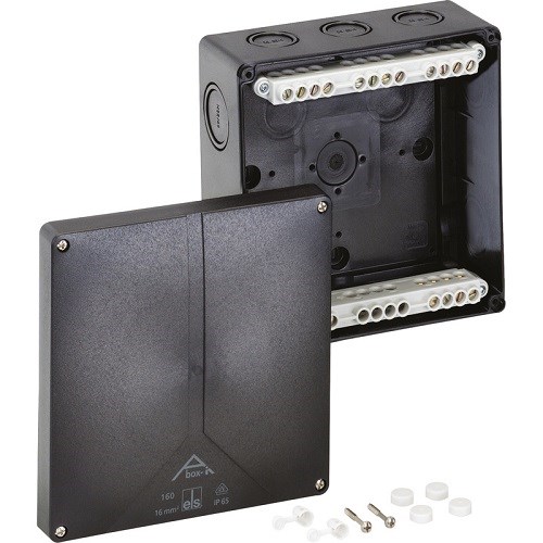 KOBLINGSBOKS Abox i 160-16mm² med 5 pol klemme IP65 180x180x91mm