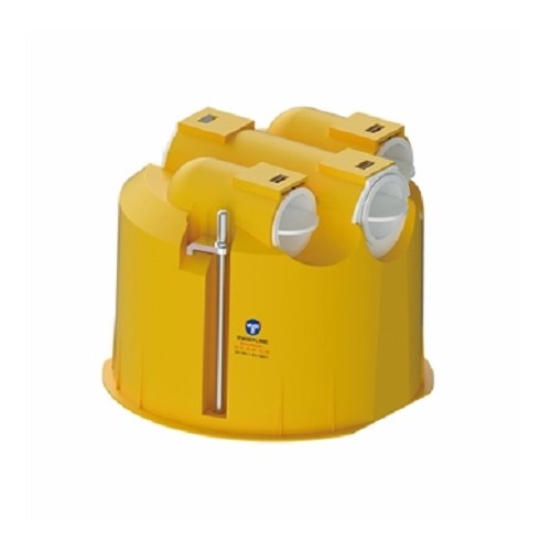 VEGGBOKS Twistline REHAB ENKEL 60-71 multibox 2x16/20+2x16mm