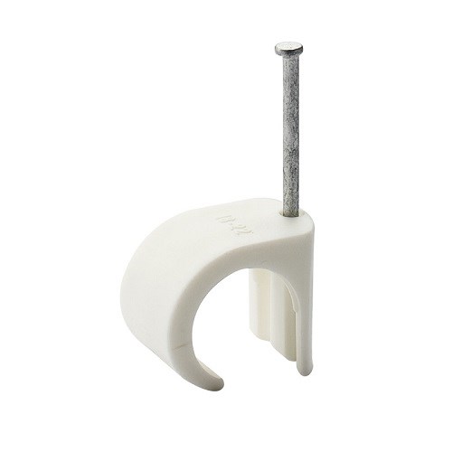 KLIPS C 18-22 HVIT C4 SPIKER 2,0x45 INNE og UTE