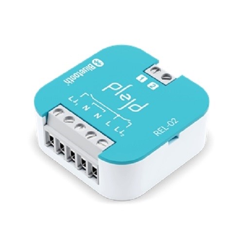 Bryteraktuator Dobbel 1-2pol,13A,Bluetooth,mesh REL-02-2P Plejd