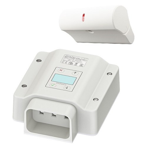 KOMFYRVAKT FireFence Zigbee Fast/Vegg Hvit Lanse
