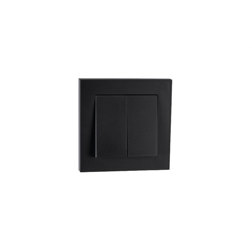 BRYTER 6 ENDEVENDER DOBBEL INNFELT SORT Sg Armaturen