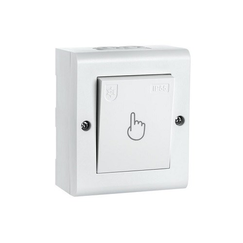 BRYTER IMPULS PÅVEGG HVIT IP55 Sg Armaturen