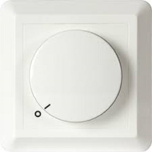 DIMMER KDT-500E-2 pol 5 - 500VA HVIT