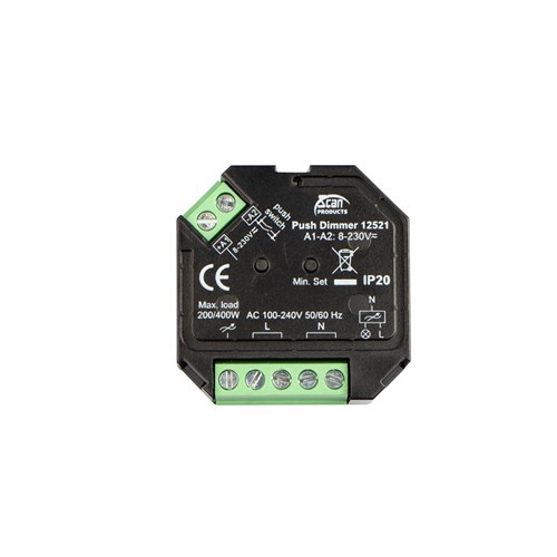 DIMMER ZIGBEE 0-200W/400W LED PUSH 220-240V Scan Products