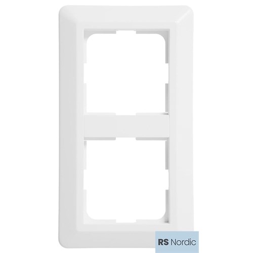 KOMBINASJONSPLATE 2 HULL RH NORDIC HVIT Elko