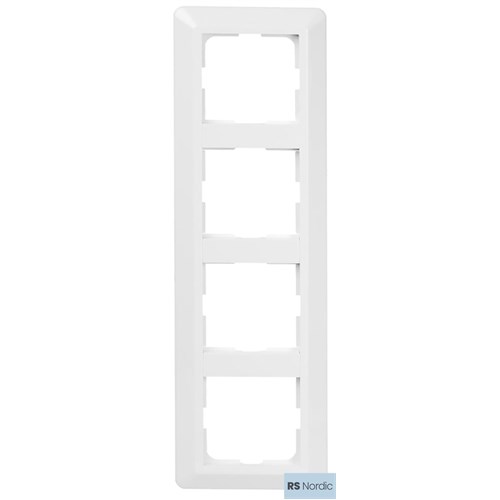 KOMBINASJONSPLATE 4 HULL RH NORDIC HVIT Elko