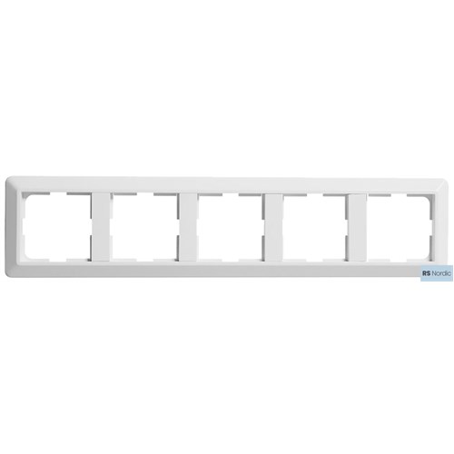 KOMBINASJONSPLATE 5 HULL RH NORDIC HVIT Elko