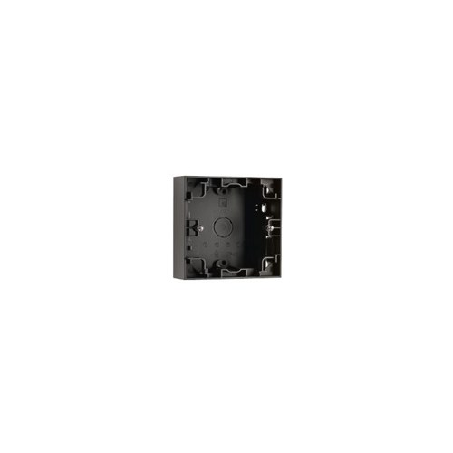 PÅVEGGSKAPPE 1X 23MM SORT Sg Armaturen