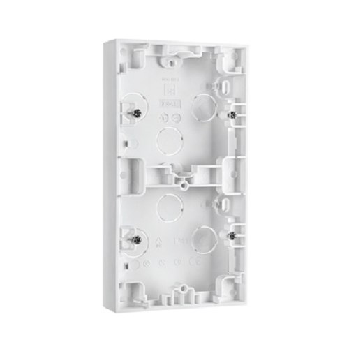 KAPPE DOBBEL 2x23MM HVIT Sg Armaturen