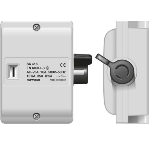 SIKKERHETSBRYTER 3POL 25A SA325H IP54 M25