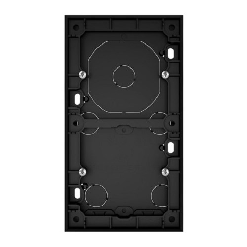 PÅVEGGSKAPPE DOBBEL PLUSS 40MM SORT Elko