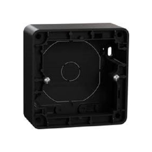 PÅVEGGSKAPPE ENKEL 35MM RS16 SORT Elko