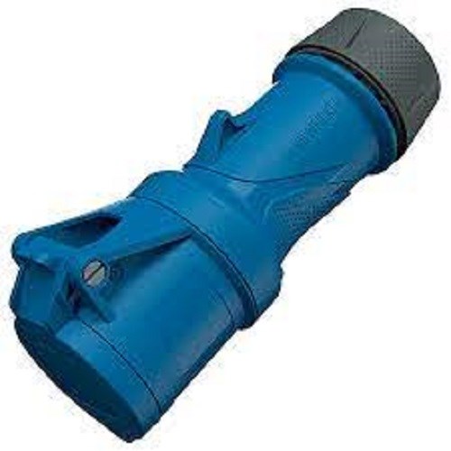 Skjøtekontakt Rundstift 216-6 16A 230V 2-fas Blå IP44 M14502 Mennekes