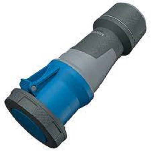 Skjøtekontakt rundstift 3125-9 125A 230V 3-fas Blå IP67 M14218 Mennekes