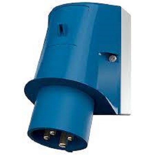Apparatinntak 316-9 16A 230V påvegg Blå 3-fas IP44 M335-M3342 Mennekes