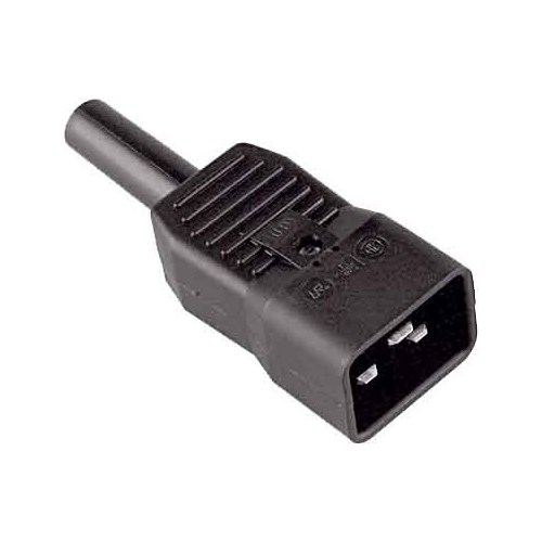 STØPSEL DATA C20 16A 250V SORT 765/sw