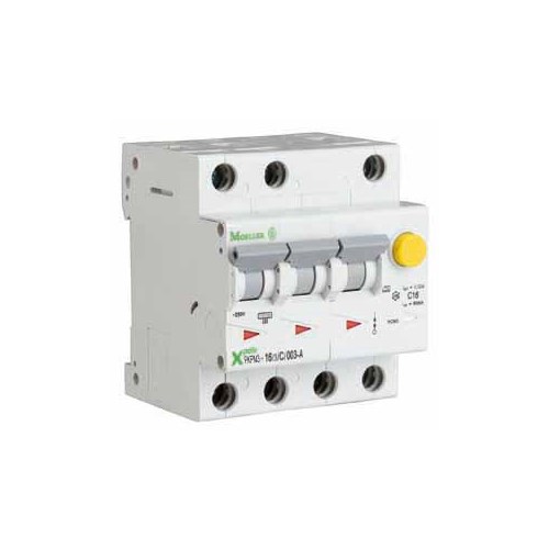 JORDFEILAUTOMAT XPOLE PKPM3 16-3 C 30mA EATON