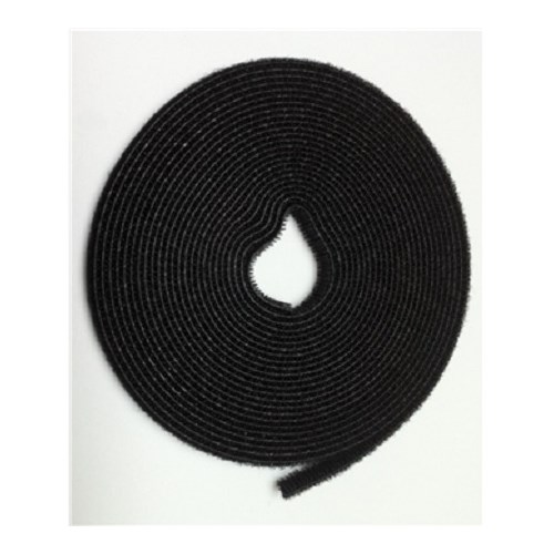BORRELÅS SORT B=12,5mm 5m RULL Hellerman