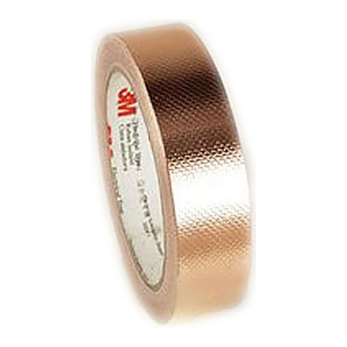 KOBBER TAPE ledende 3M 1245 19mm x 16m