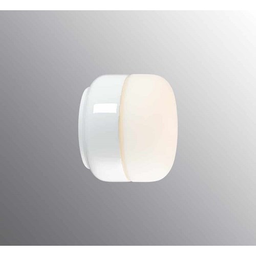 Takbeslag Ohm 140 / 115 10W 1000lm 3000K 112mm høy Ø138mm Dali hvit IP44