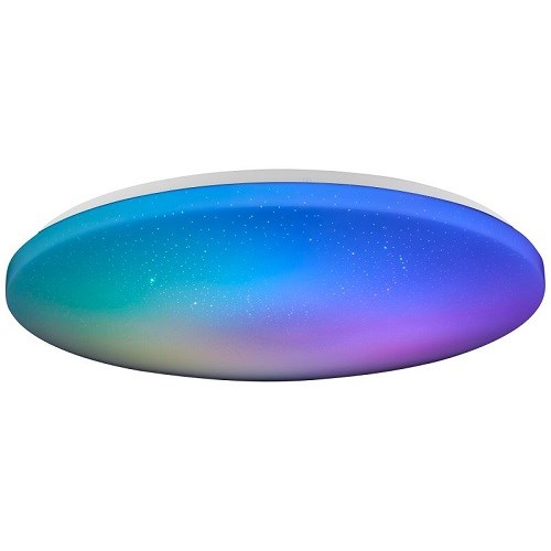 Taklampe KIeran 49cm 42W 4500lm 3000-6500K/RGB 230V Hvit IP20 Brilliant