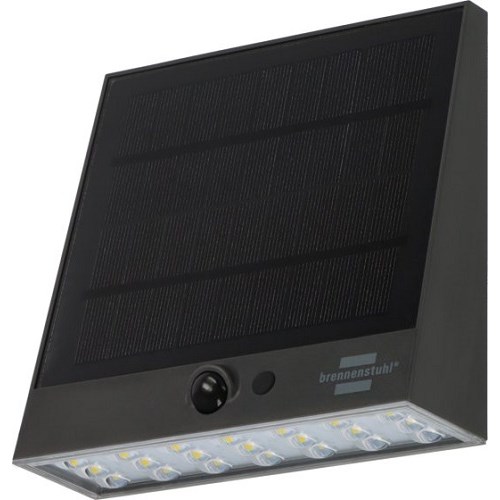 Utelampe vegg SOL 1000 Plana 1000lm m/bevegelse. solcelle IP54