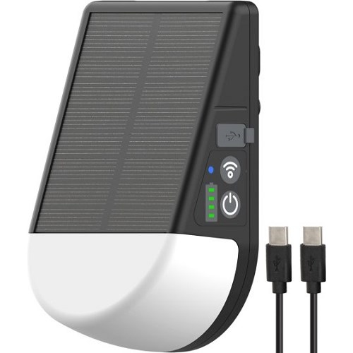 Utelampe vegg KL 300 AS 250lm oppladbar/solcelle mikrobølgesensor IP54