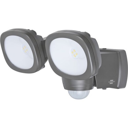 Lyskaster dobbel Batteridrevet LUFOS 42 2x240lm 180º 5000K IP44 SORT