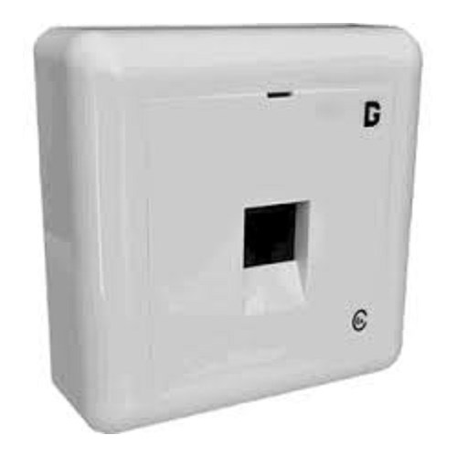 VEGGKONTAKT Modulær Påvegg dGLink FTP Kat. 6A PV 1xRJ45 Hvit