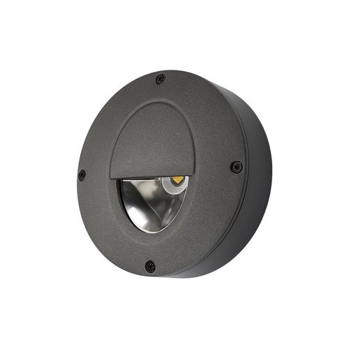 Vegglampe Callisto wall 4W LED 3000K 230V Grafitt IP65 Sg Armaturen