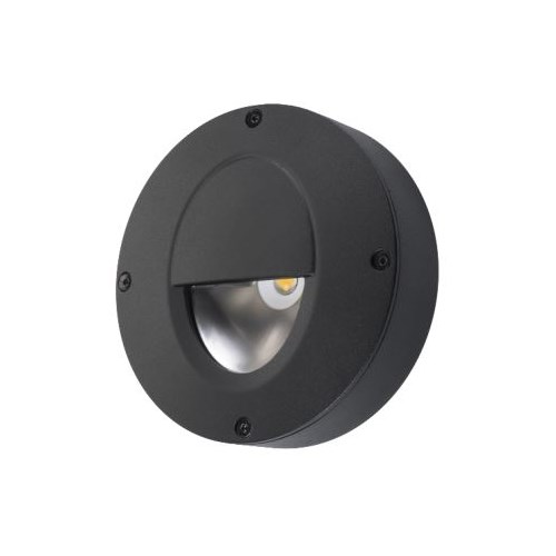 VEGGLAMPE CALLISTO WALL 4W 2700K 230V SORT IP65 SG ARMATUREN