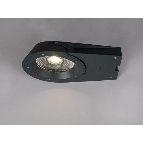 UTELAMPE VEGG Sharp Wall 31W 2950lm 830/840 Antrasitt IP65 Hidealite