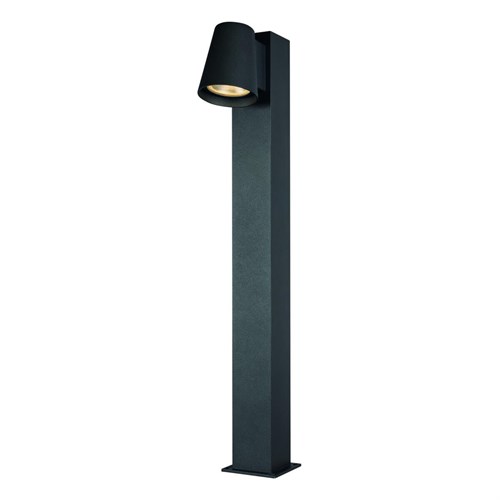 Utelampe Stolpe Cone Pillar 3W 240lm 3000K Antrasitt IP54 Hidealite