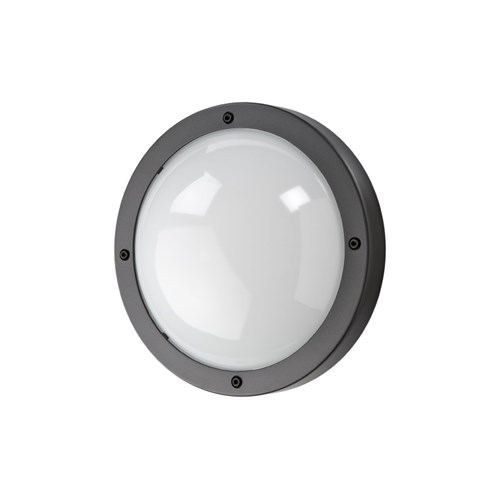 UTELAMPE PRIMO LED 10W 740lm 3000K Skumring Grafitt Sg Armaturen