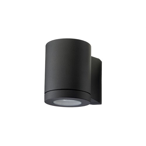 UTELAMPE VEGG NED METRO 1X4,5W LED SORT IP65 Sg Armaturen