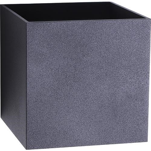 UTELAMPE VEGG KUBE 2x3W 410lm 2700K IP65 MATT SORT