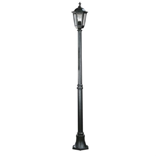 UTELAMPE STOLPE 1-LYS FIRENZE E27 116cm SORT IP44 Landa