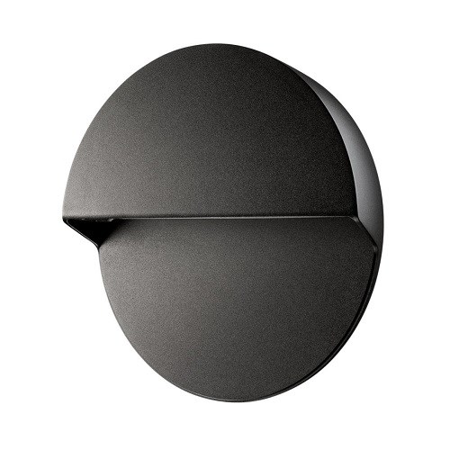 UTELAMPE ARLON ROUND 10W 790lm 2700K Sort IP66 Sg Armaturen