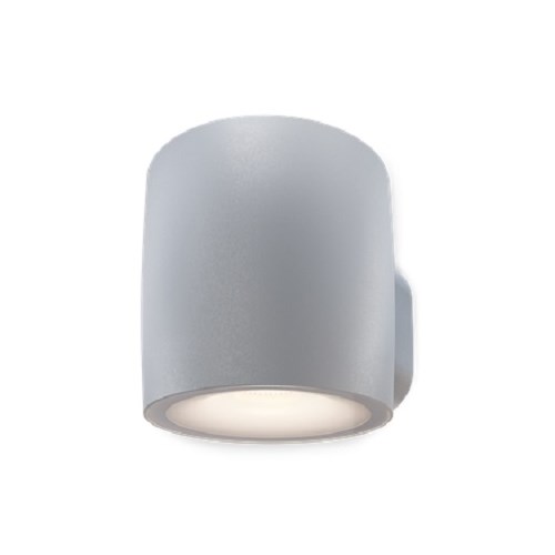 UTELAMPE VEGG OPP/NED 8,3W 2x300lm 2000–4000K Grå IP44 Plejd